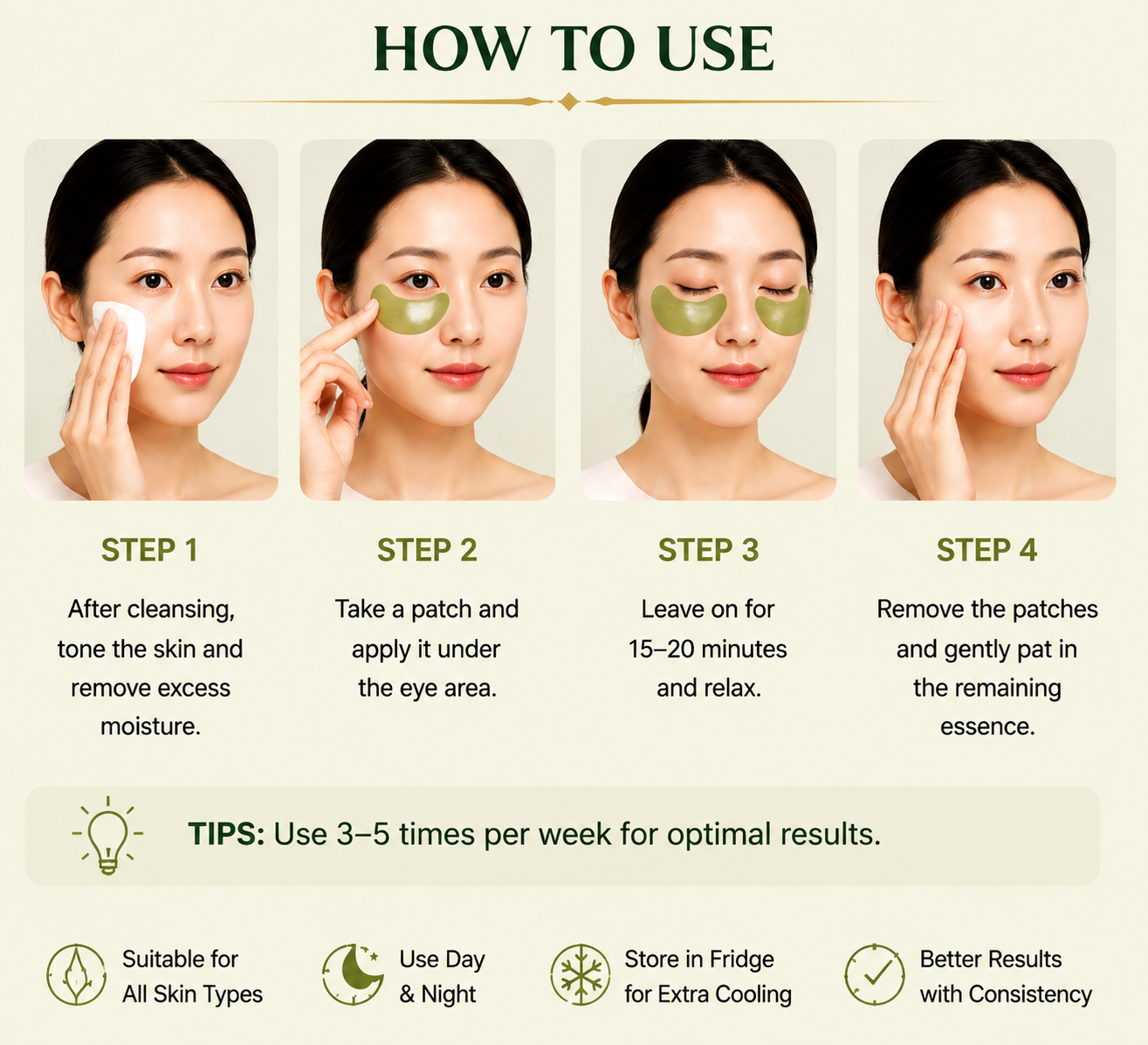 NOVELOVE®Hydrogel Eye Patches