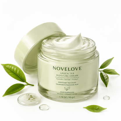 NOVELOVE® Green Tea Hydration Sleeping Cream